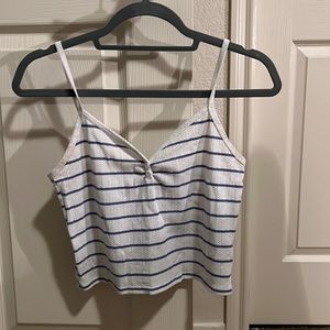 Striped Crop Top